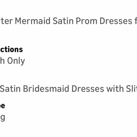 Elegant Black Satin Wedding Dress - Picture 7 of 7